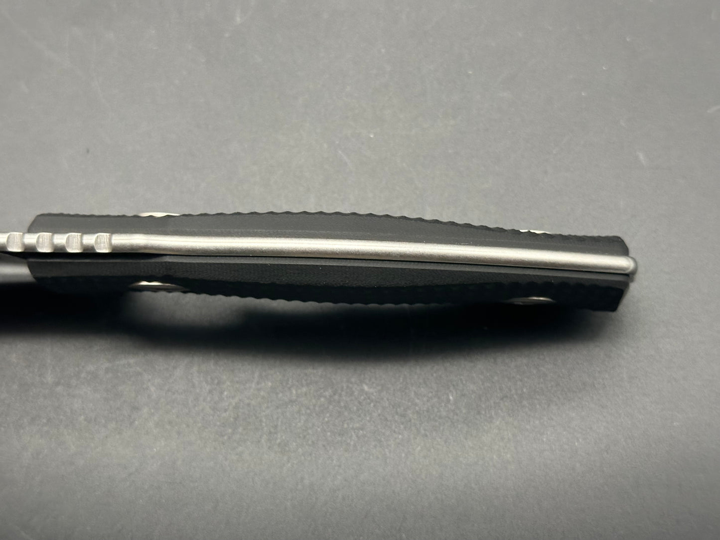 Bastinelli Knives Assaucalypse C 5.5"/M390 Fixed Blade/Black G-10 Handle