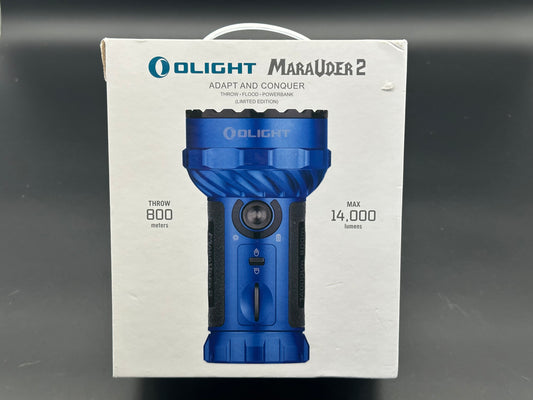 Olight Marauder 2 14K lumen rechargeable flashlight