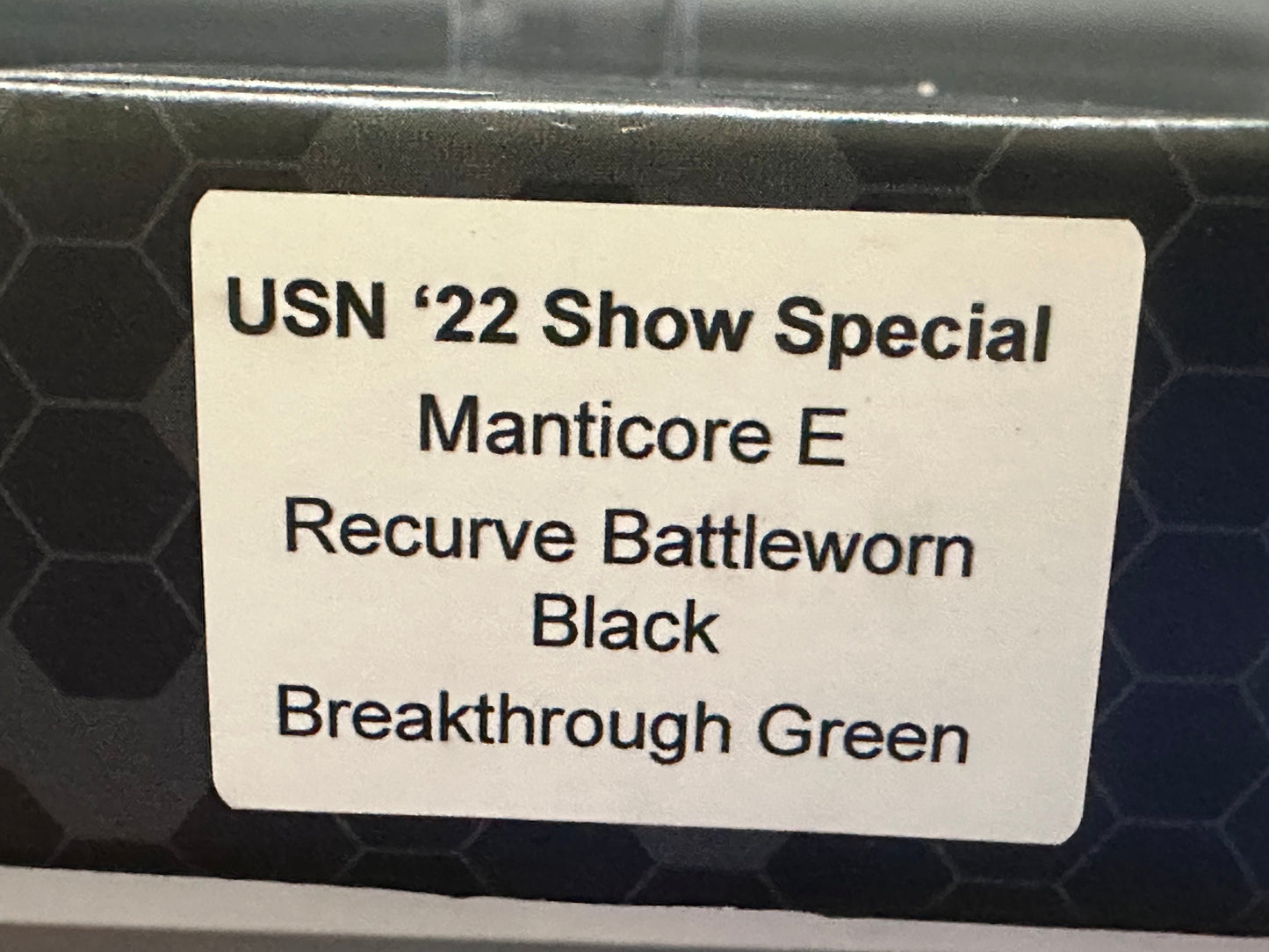 Heretic - Manticore E (2022 USN SHOW SPECIAL)