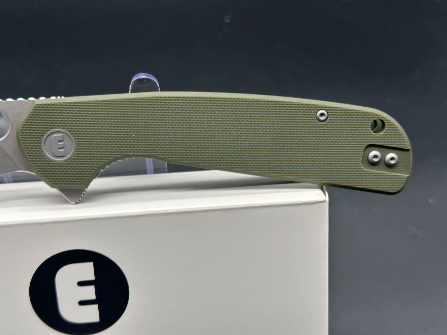Eutektik Trinity OD Green G10 - New in box from Eutektik knives plus LTK Koozie/Patch & Sticker w/each knife